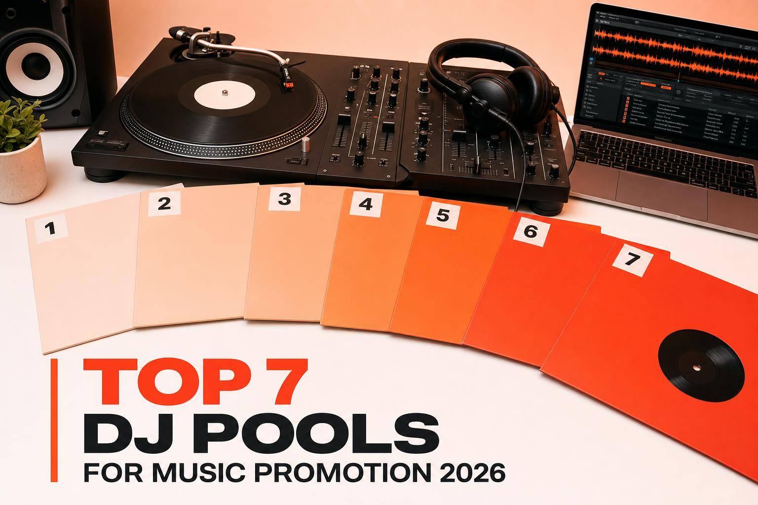 Top 7 DJ Pools for Music Promotion 2026